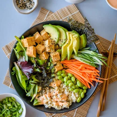 Poke bowl vegano